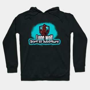 Lone wolf adventure Hoodie